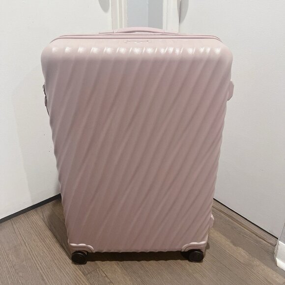 TUMI 19 Degree 31 Inch Expandable Wheeled Spinner Packing Luggage Tauve Texture - Picture 1 of 16